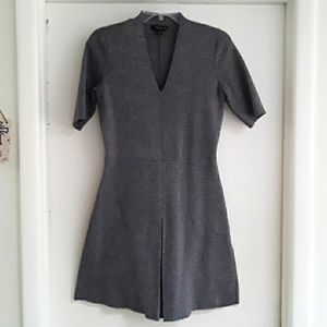 Ann Taylor Casual Grey Dress.Size Small Petite